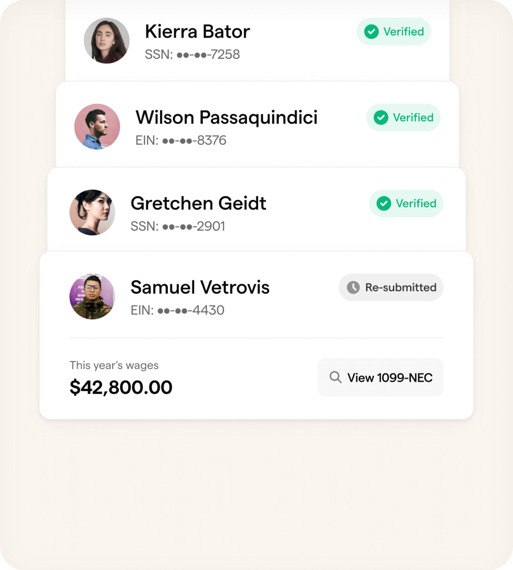 Contractor Verification
